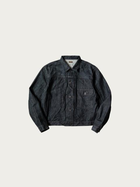 Kapital 14oz BLK Denim 1st JKT - Black