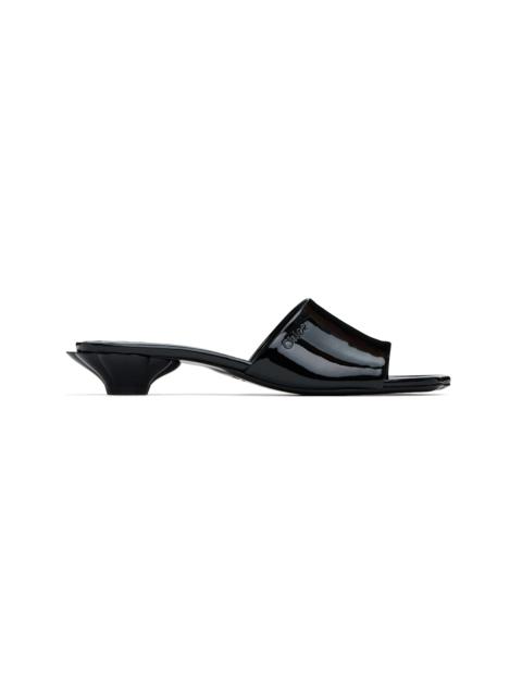 Chloé Black Flower Sandals