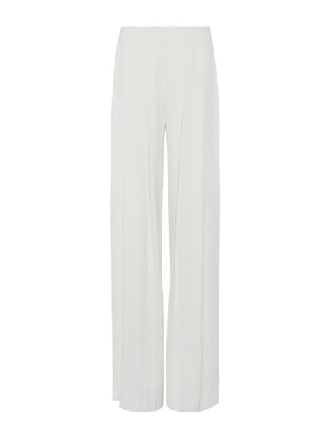 L'AGENCE Nova Pleated Wide-Leg Pant