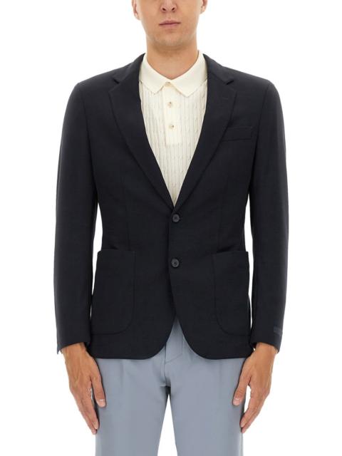 BOSS BECKHAM X BOSS COTTON BLEND MÉLANGE BLAZER