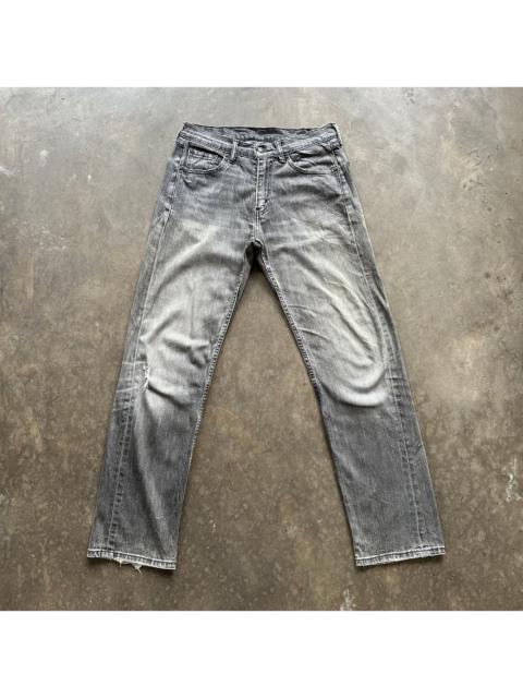 Other Designers Vintage Levis’s 505 Faded Black Distressed Denim Jean Pant
