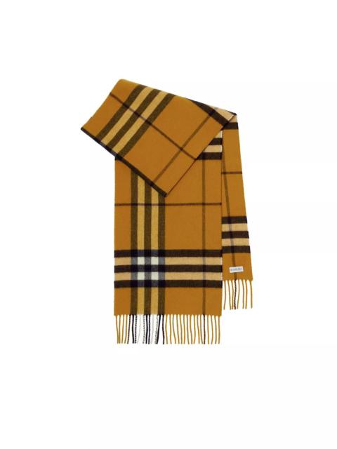 Burberry Check Cashmere Scarf