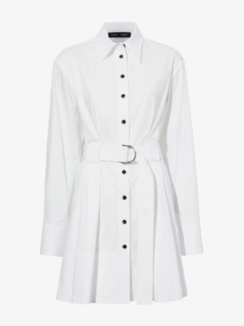 Proenza Schouler Viola Dress in Compact Poplin