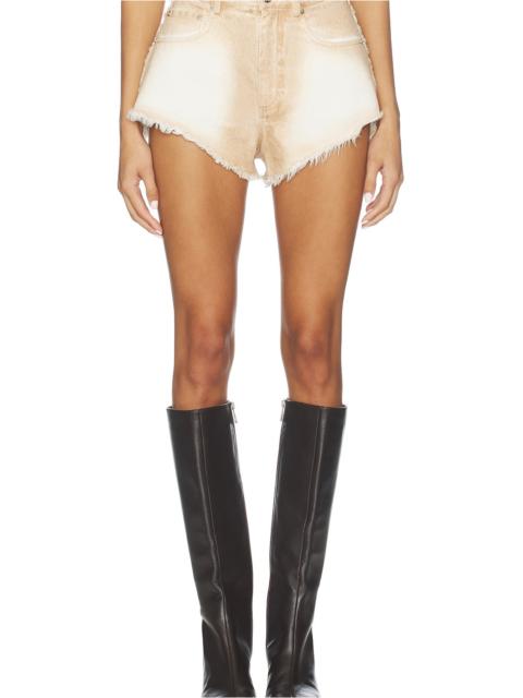 LAPOINTE Pigment Denim Mini Short