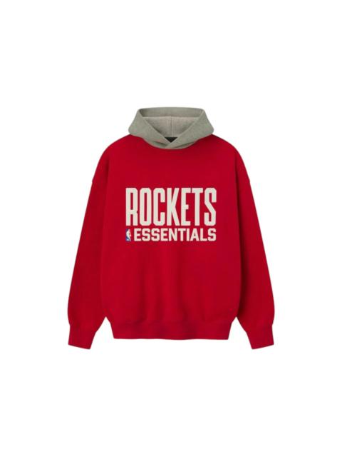 ESSENTIALS Fear of God Essentials Rockets Sport Hoodie Red/Concrete Heather