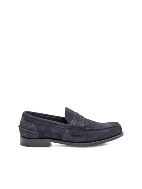 Church's suede loafers