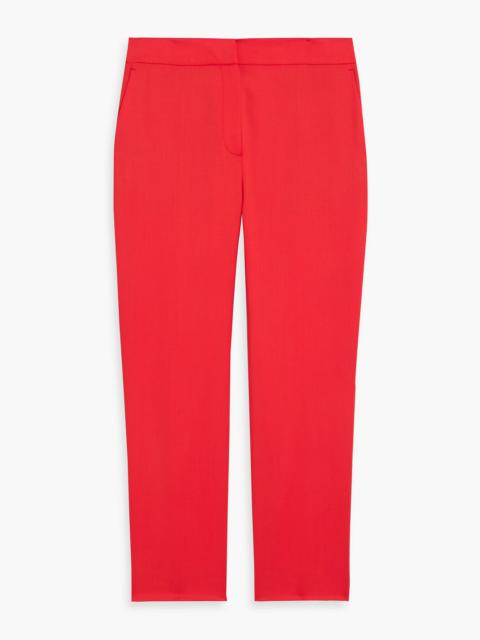 Loulou de Saison Sofe cropped wool-twill straight-leg pants