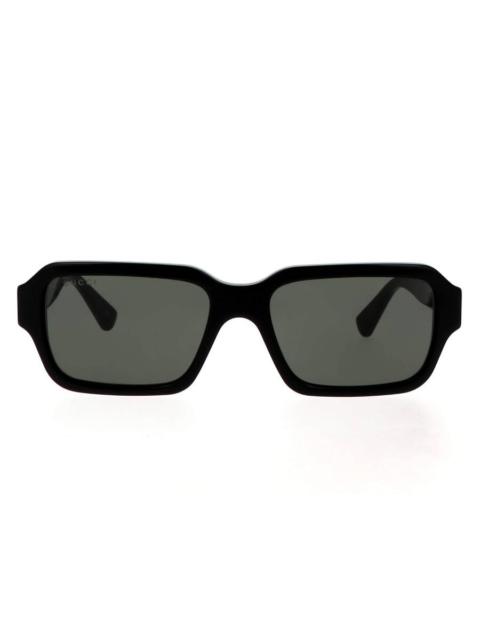 GUCCI Gucci Grey Rectangular Men's Sunglasses GG1887S 001 54