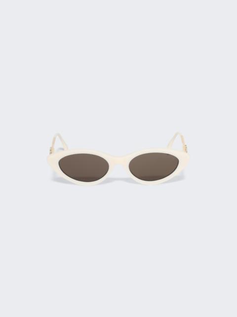 FENDI Fendigraphy Sunglasses Ivory