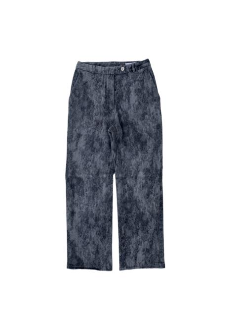 Japanese Brand - Vintage REVISTA Abstract Floral Print Pants High Waist