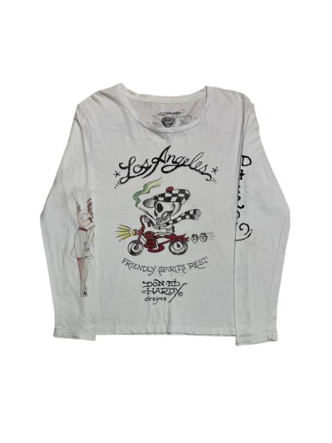 Other Designers Ed Hardy - Designer Ed Hardy Friendly Spirits Rest Longsleveeve