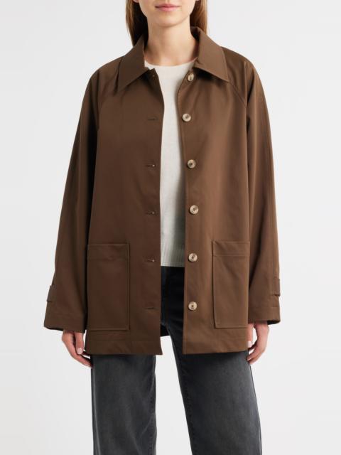 Reformation Reformation Fisher Oversize Trench Coat in Brown at Nordstrom