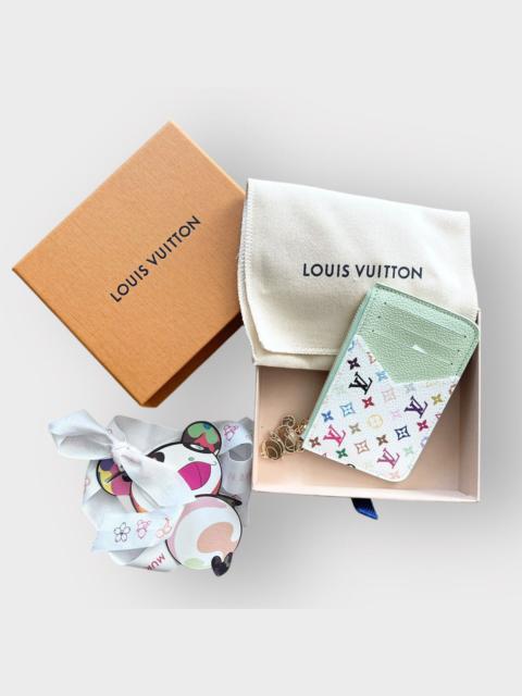 Louis Vuitton 2025 Louis Vuitton Takashi Murakami Romy card Holder Wallet