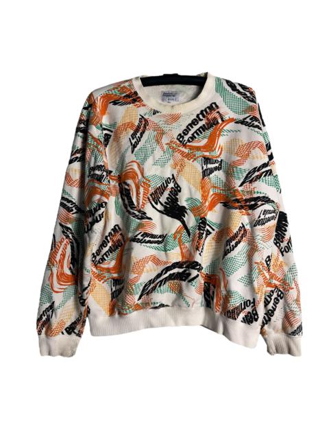 Other Designers Print All Over Me - 🔥RARE🔥Vintage Benetton Formula1 Racing Team OVP Sweatshirt