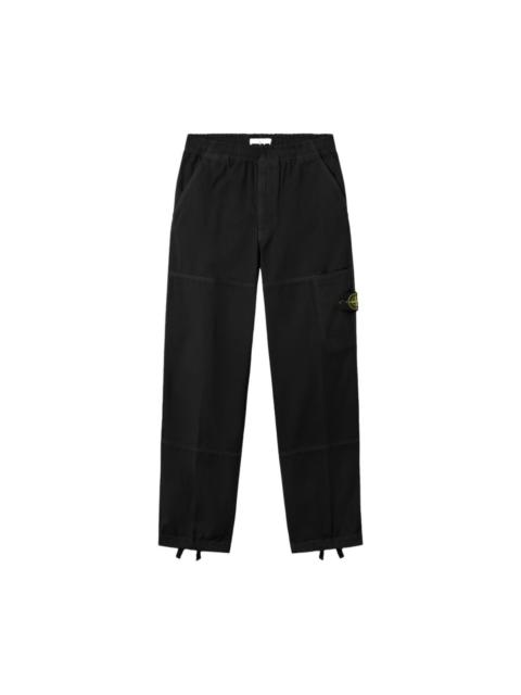 Stone Island LOGO-PATCH TROUSERS