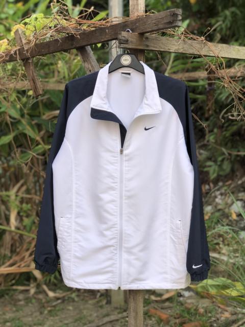 Nike Vintage Y2K Nike Zipper Sweater Embroidered Swoosh Logo