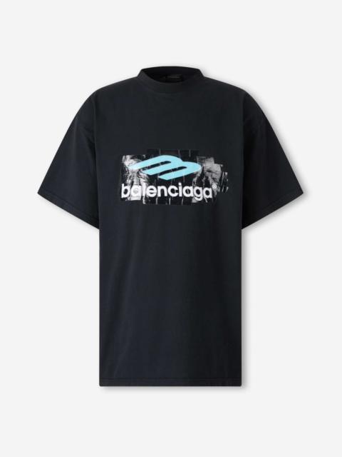 BALENCIAGA ROUND NECK T-SHIRT