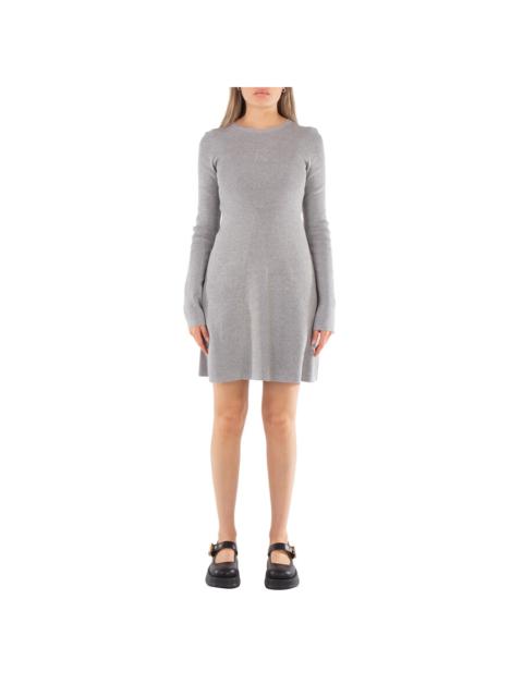 Other Designers Calvin Klein Ribbed Cotton Flared Jumper Dress