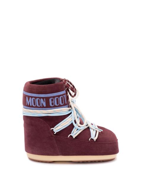 MOON BOOT Moon Boot Women `Icon Low Suede Laces` Boots