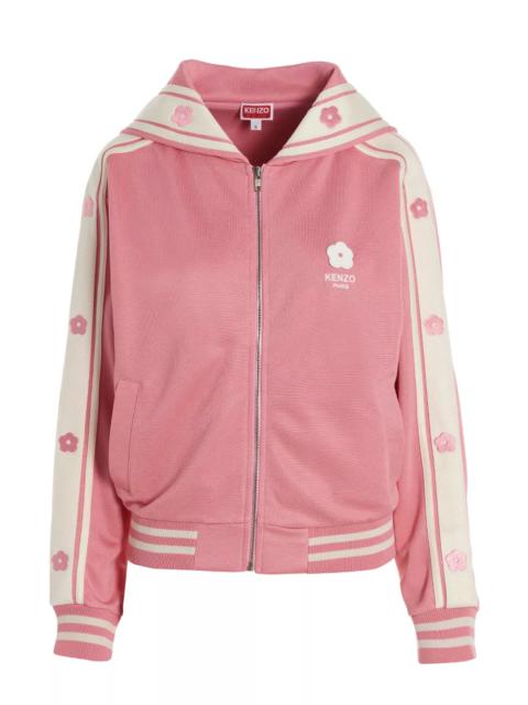 KENZO Logo embroidery bib sweatshirt