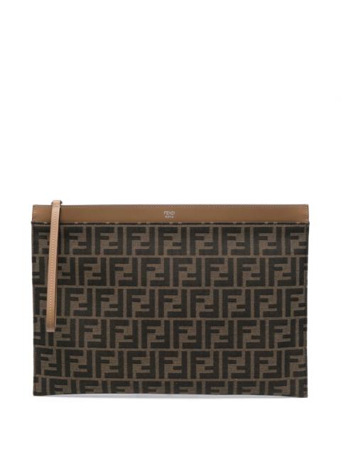 FENDI Fendi Monogram-pattern Clutch Bag