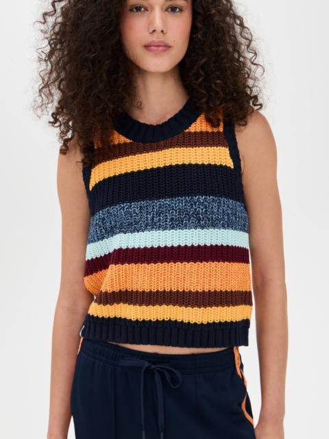 THE UPSIDE Nelson Knit Crop Sweater Vest