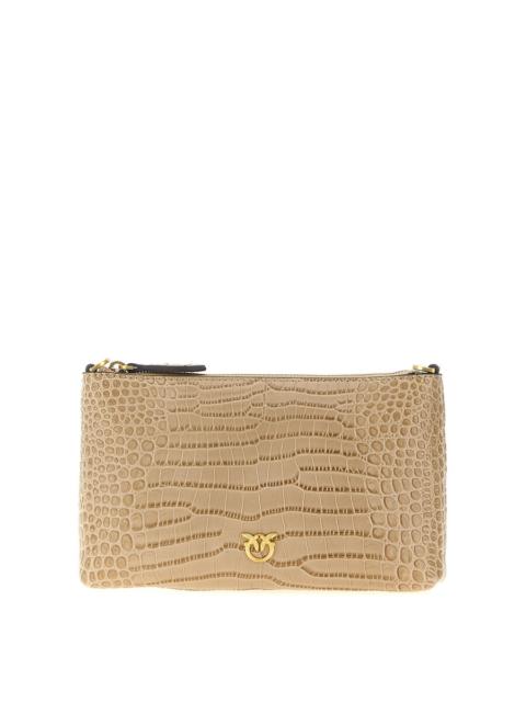 PINKO Pinko Flat Horizontal Mini Crossbody Bag