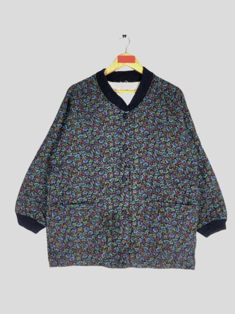 Other Designers Vintage - Vintage Bomber Jacket Flowers Design