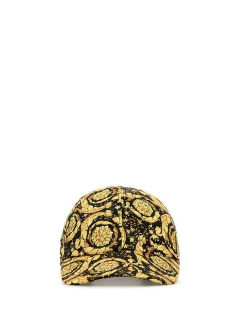 Versace Men Printed Polyester Baseball Cap
