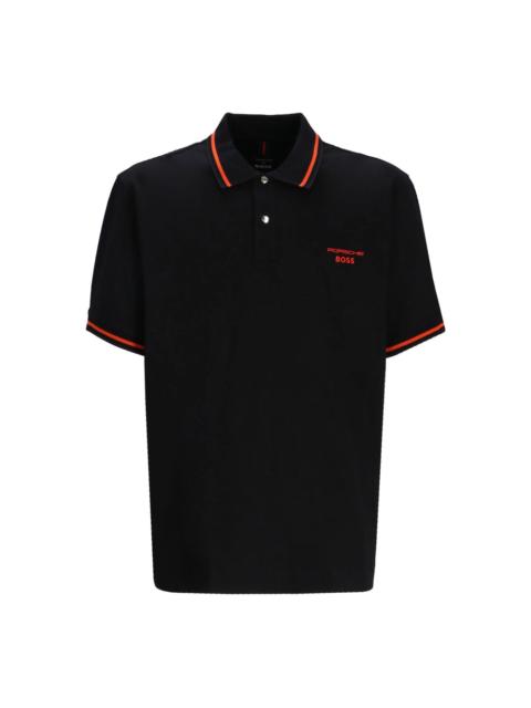 BOSS Boss Black Polo Shirts Men