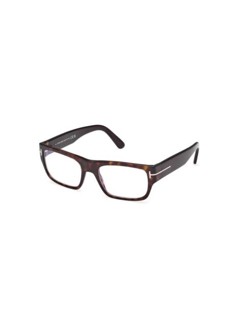 TOM FORD Tom Ford Blue Light Block Rectangular Men's Eyeglasses FT6034-B 052 54