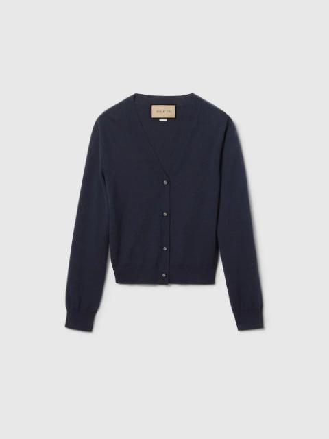 GUCCI Gucci Wool Silk Cardigan