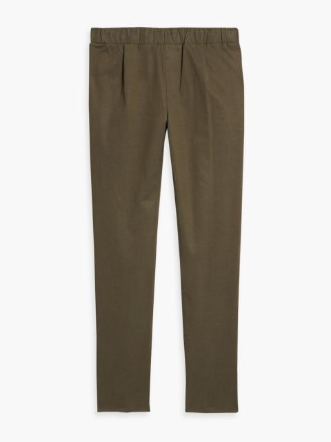 PAIGE Snider Lyocell-blend twill pants