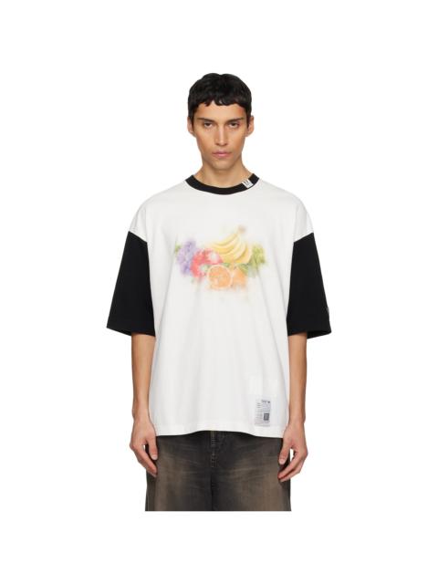 Maison MIHARAYASUHIRO White Fruit Printed T-shirt