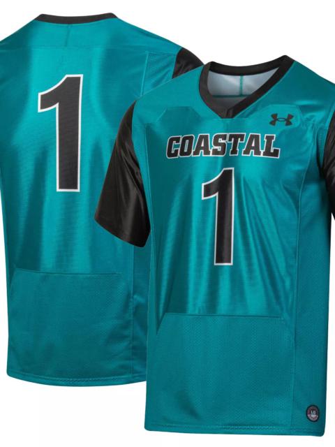 Under Armour Under Armour Men's Coastal Carolina Chanticleers Teal Fuse Jersey