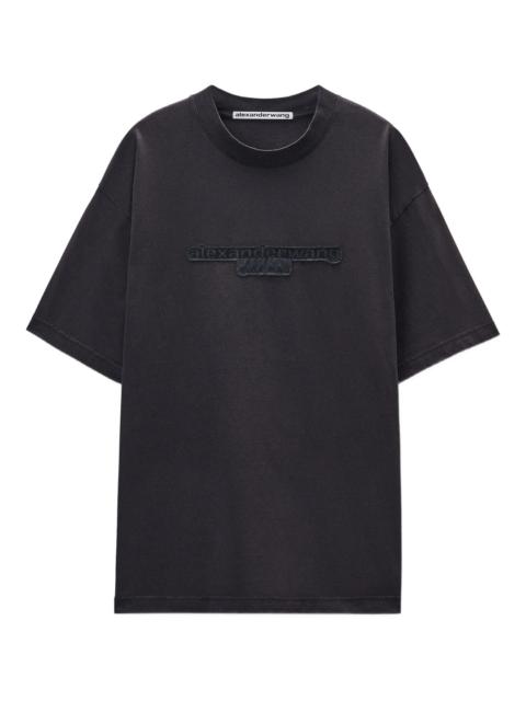 Alexander Wang Jersey Logo Short Sleeve T-Shirt