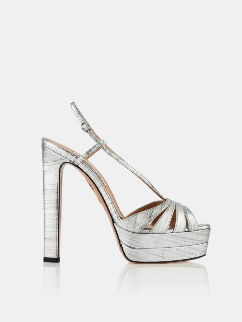 AQUAZZURA Aimée Sandal Plateau 130