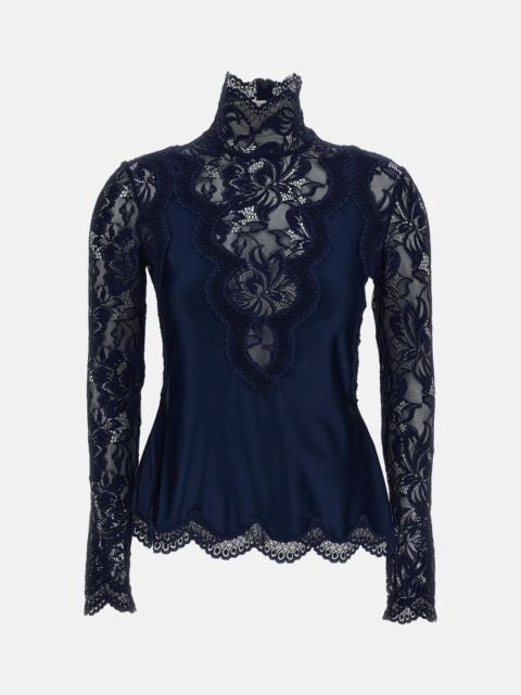 rabanne Rabanne Women Long Sleeved Lace Top