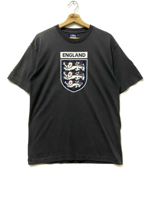 Other Designers Vintage Umbro England Football T-shirt Navy