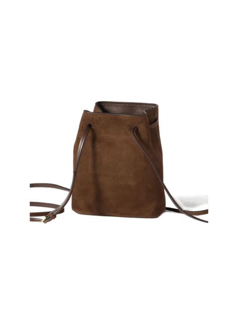 suede tote  bag