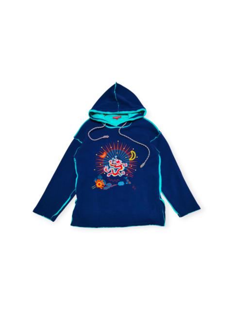 Other Designers Vivienne Tam Dragon Hoodie Embroid