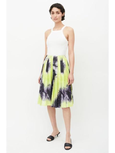 Prada NWT - $2880 Prada pleated tie Dye Skirt