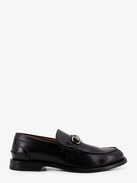 GUCCI Gucci Men Leather Loafer With Horsebit Detail