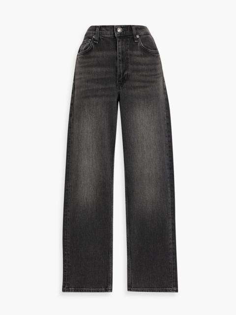 rag & bone Harlow mid-rise straight-leg jeans