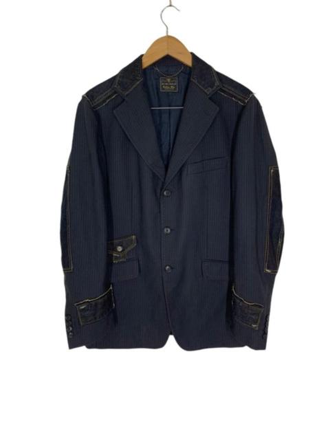 Other Designers We Are Replay Reconstructed Blazer Denim
