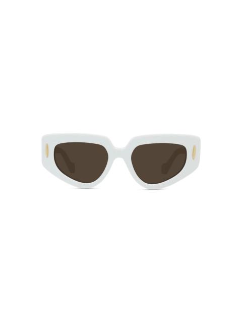 Loewe Lw40160i - White Sunglasses