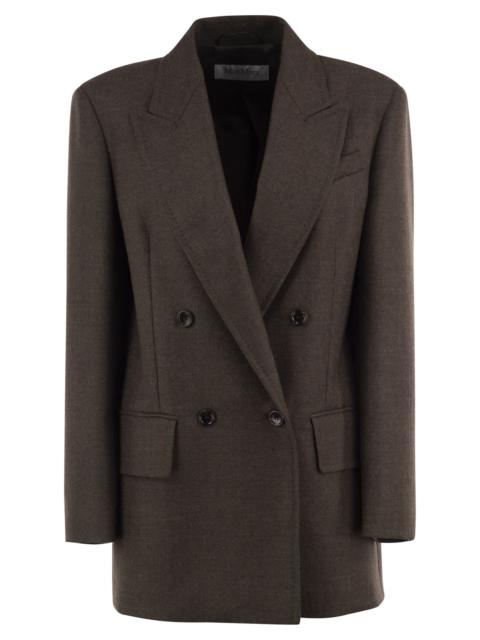 Max Mara Max Mara Women Mxspulvino - Double-Breasted Virgin Wool Blazer
