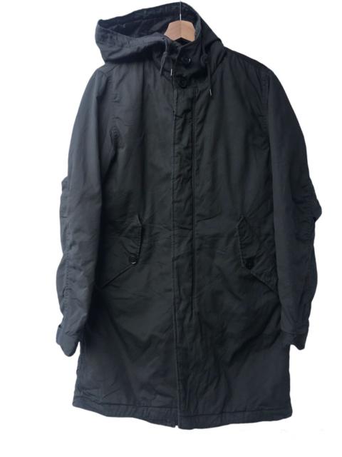 Other Designers Military - Back Number Hoodie Parka