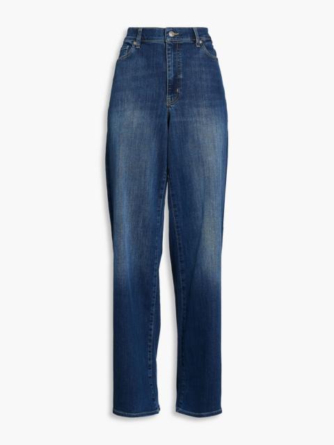 FRAME Le Slim Palazzo high-rise wide-leg jeans