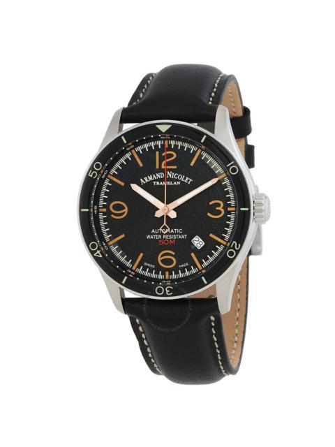 Other Designers Armand Nicolet M2H Automatic Black Dial Men's Watch A740HNA-NS-P140NR2